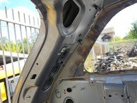Błotnik tył lewy Jeep Grand Cherokee IV WK2 ćwiartka szary