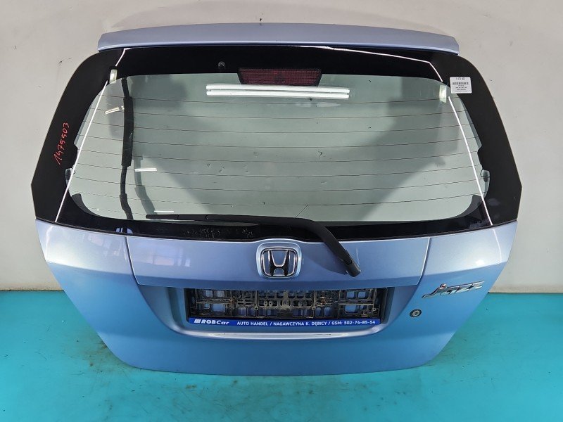 Klapa tył Honda Jazz II HB 5d błękitny Klapa tył Honda Jazz II HB 5d błękitny