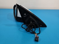 Lusterko lewe Skoda Octavia III malowana, elektryczny, Kod lakieru: LF9E, 9pin .składane elektrycznie odpryski lakieru BIAŁY...