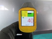 Błotnik przód prawy Audi A4 B6 srebrny 2S / Y7H