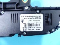 Konsola panel nawiewu Porsche Panamera I 970 97061347602, 5HB009740-33, 5HB009741-20