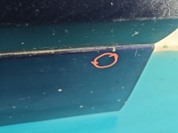 DRZWI PRZÓD LEWE KIEROWCY Renault Scenic I 5d granatowy TEF43