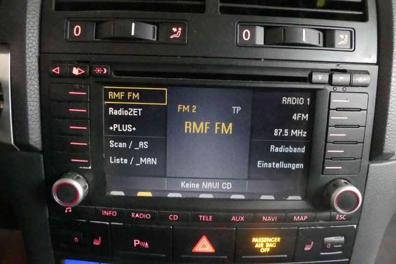 Radio fabryczne Vw Touareg I 7L 7L6035191B, 7612002022 radioodtwarzacz