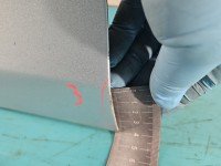 DRZWI PRZÓD LEWE KIEROWCY Vw Golf VI 5d srebrny LA7W