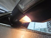 Lusterko lewe pin Vw Passat B6 sedan srebrny LA7W 4d europa