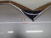 Maska przednia Citroen C5 II X7 srebrny EZRC