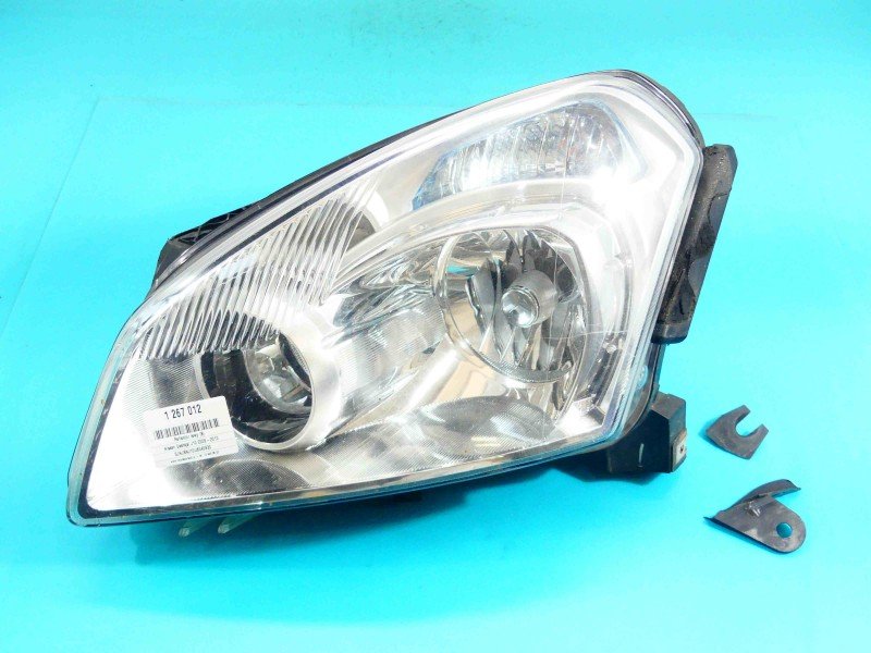 Reflektor lewy lampa przód Nissan Qashqai I J10 06-13 EUROPA