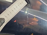 Błotnik przód prawy Fiat Grande Punto granatowy 475