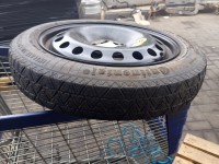Koło zapasowe 17" dojazdowe dojazdówka Volvo XC60 I 08- Rozstaw śrub: 5x108, Continental, 125 mm, Profil opony: 80, Rok...