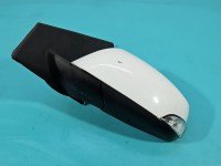 Lusterko lewe pin Renault Megane III HB biały DV369 5d europa