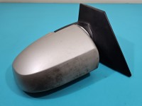 Lusterko lewe pin Kia Carens II HB 5d kolor srebrny europa