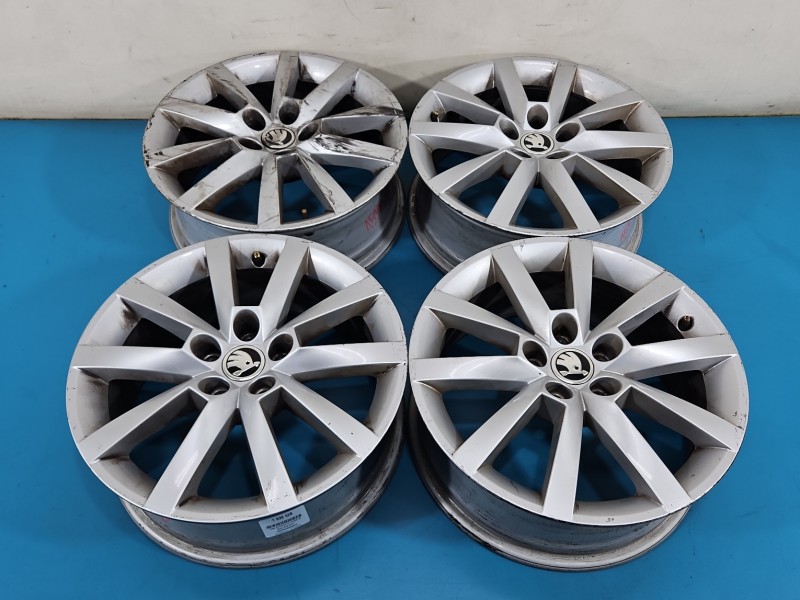 4X alufelgi felgi 16" komplet Skoda Scala 2019- R16