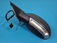 Lusterko lewe pin Vw Passat B5 kombi 5d kolor LC5F niebieskoszary europa