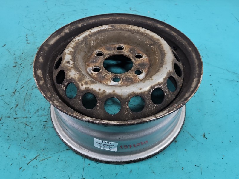 Felga stalowa 16" Mercedes Sprinter II 906 Szerokość felgi: 6.5", Rozstaw śrub: 6x130, 24242424, R16 6X130 ET62 6,5J