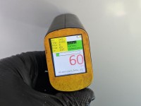 Maska przednia MERCEDES W176 POLAR SILVER - METALLIC PAINT (761U)