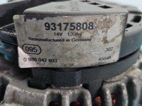 TEST Alternator Opel Vectra C 93175808, 0986042803 1.8 16V