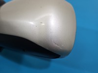 Lusterko lewe Skoda Fabia I 9201 malowana, elektryczny, 5pin .zabarwienia na szkle. Rysy europa