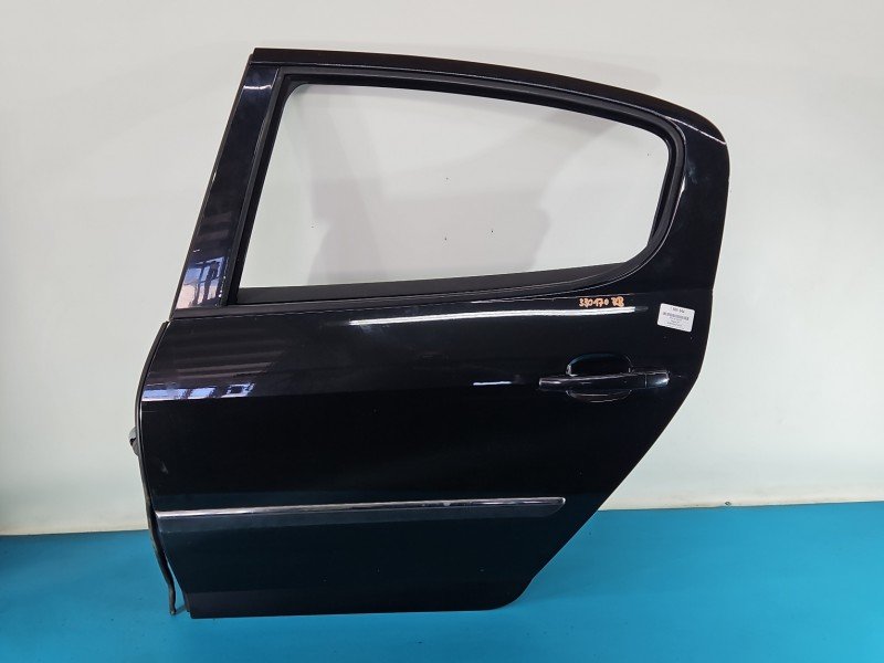 Drzwi tył lewe Peugeot 407 sedan 4d czarny, EXLD