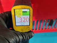 Maska przednia Vw Golf II czerwony LY3D