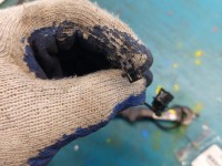 Pas bezpieczeństwa przód prawy pasażera BMW iX3 G08 7414301