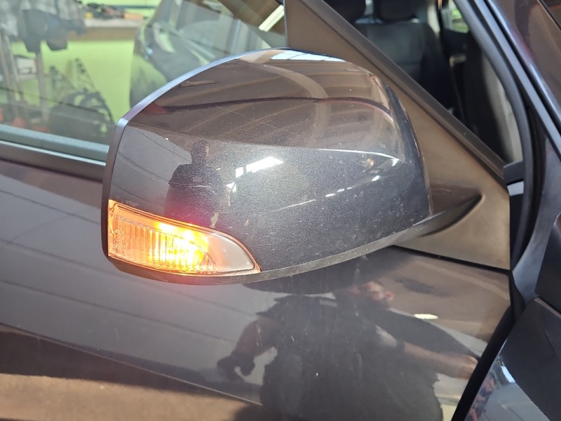 Lusterko prawe Renault Laguna III elektryczny, Europejska, rysy na obudowie, 7pin europa