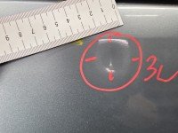 Klapa tył Opel Zafira B HB 5d srebrny