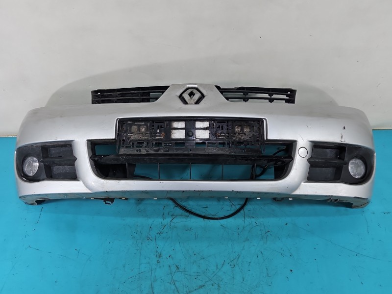Zderzak przód Renault Thalia I srebrny ted69