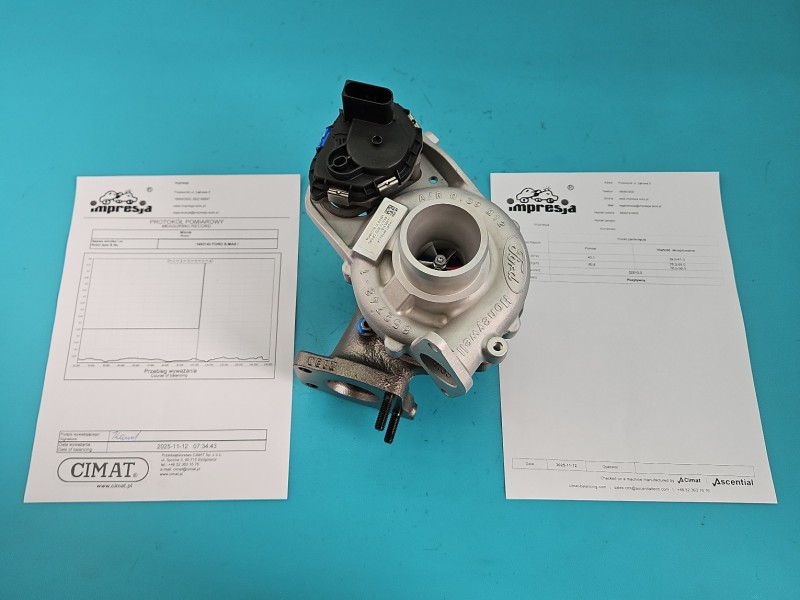 Turbosprężarka Regenerowana Ford S-max II MK2 852072-2, VJI05316 2.0 tdci 150KM