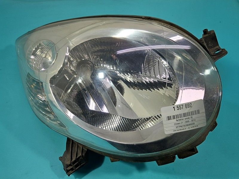 Reflektor prawy lampa przód Citroen C1 I EUROPA 89092916