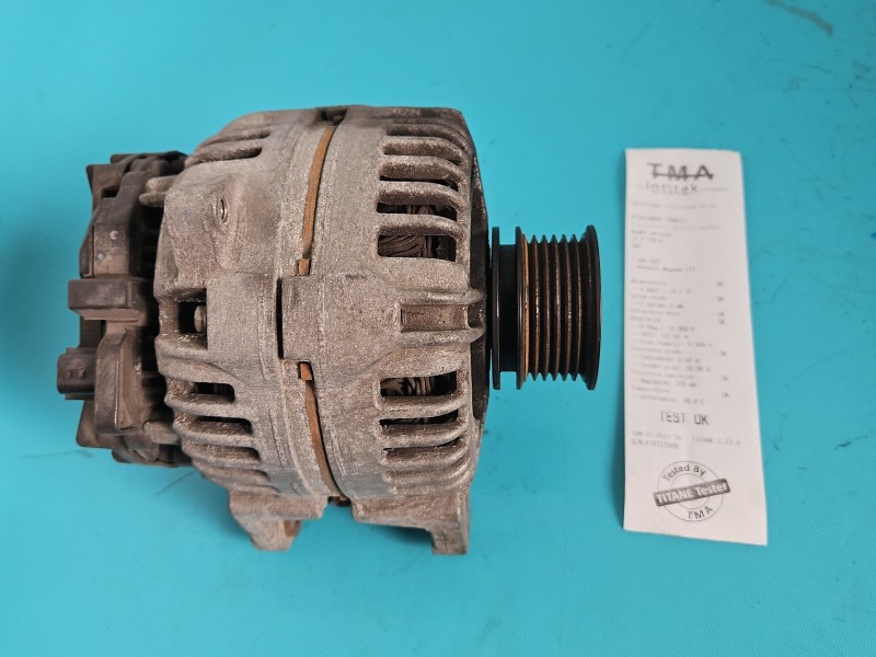 TEST Alternator Renault Megane III 0124425425070, 8200660025 1.6 16V