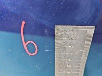 DRZWI PRZÓD LEWE KIEROWCY Vw Polo IV 9N 5d granatowy LB5N