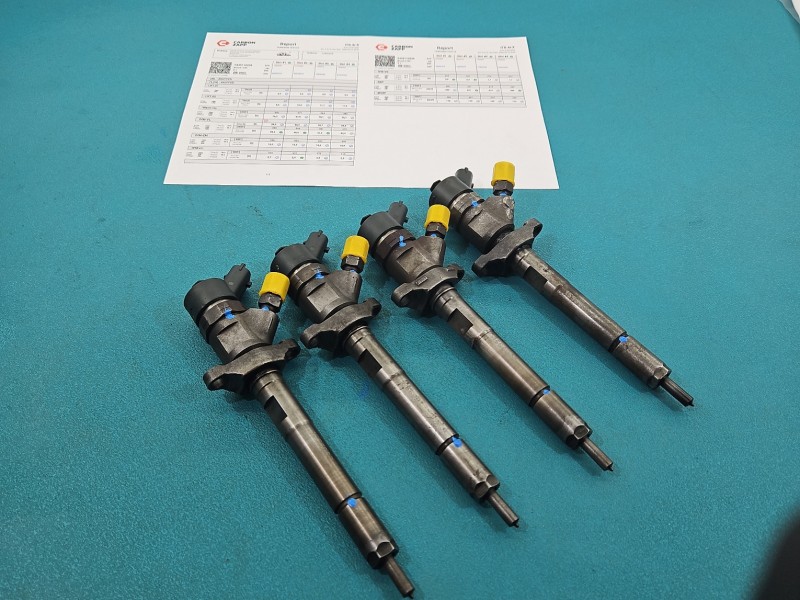 TESTOWANY Wtryskiwacz komplet Peugeot Partner I 0445110239 1.6 hdi