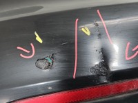 Zderzak tył tylny Opel Astra V K Z22y kombi