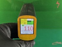 DRZWI PRZÓD LEWE KIEROWCY Skoda Fabia III 5d zielony LF6Z