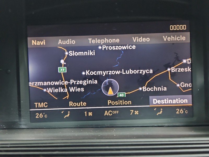 Wyświetlacz Mercedes W221 1036904816 monitor Wyświetlacz Mercedes W221 1036904816 monitor