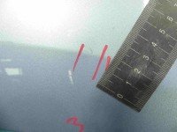 Błotnik przód prawy Toyota Verso 09- błękitny 8S1