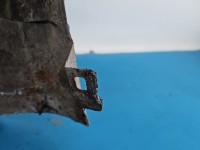 Błotnik przód lewy Fiat Grande Punto srebrny 595/A