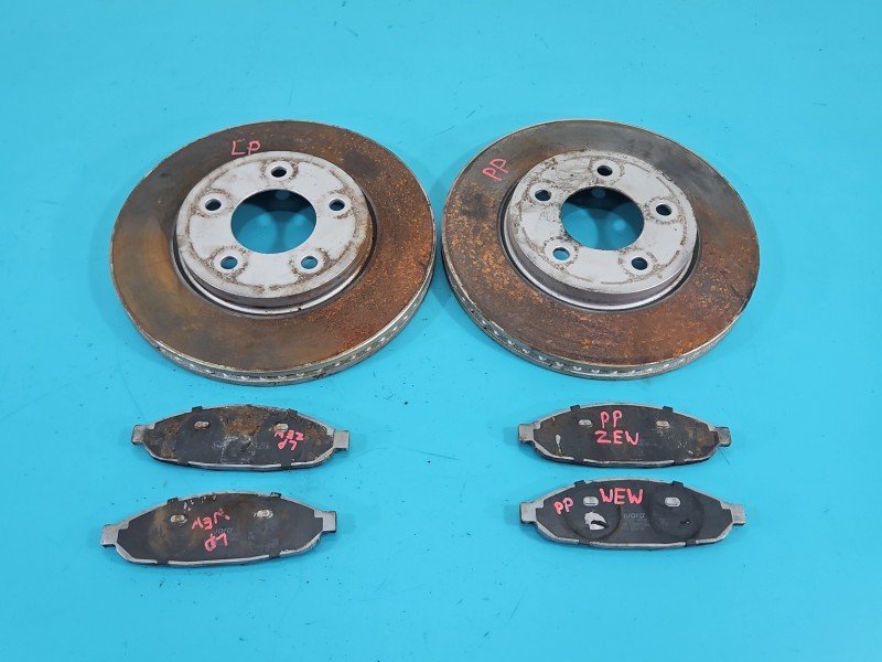 Tarcze hamulcowe przód klocki średnia 318mm Chrysler Pacifica 3.5 V6