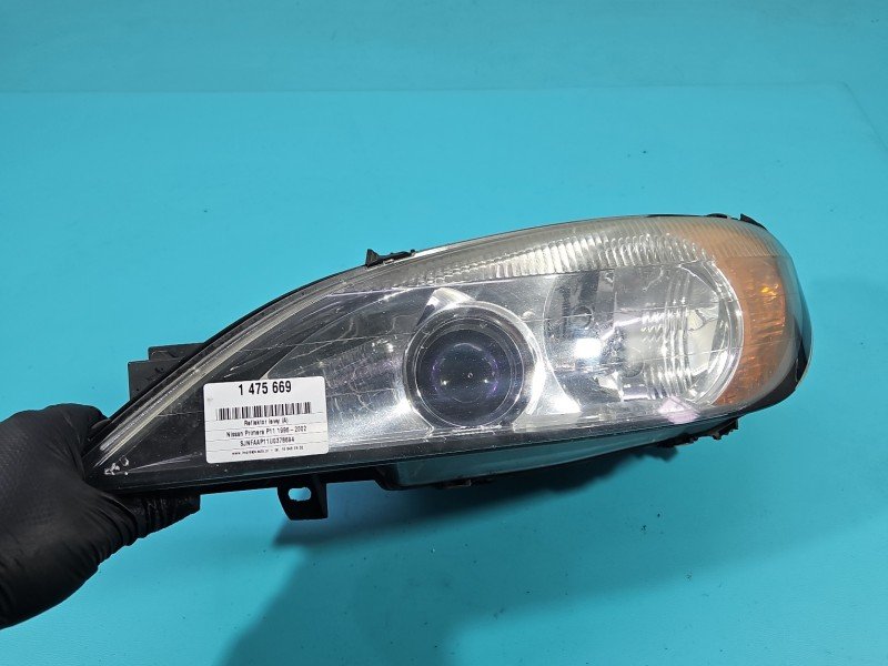 Reflektor lewy lampa przód Nissan Primera P11 EUROPA
