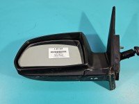 Lusterko lewe pin Kia Rio II 05-11 HB 5d kolor czarny 9B europa