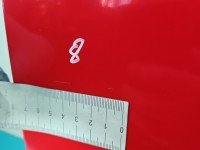 Drzwi przód prawe Audi A3 8P 3d czerwony