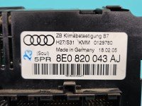 Konsola panel nawiewu Audi A4 B7 8E0820043AJ