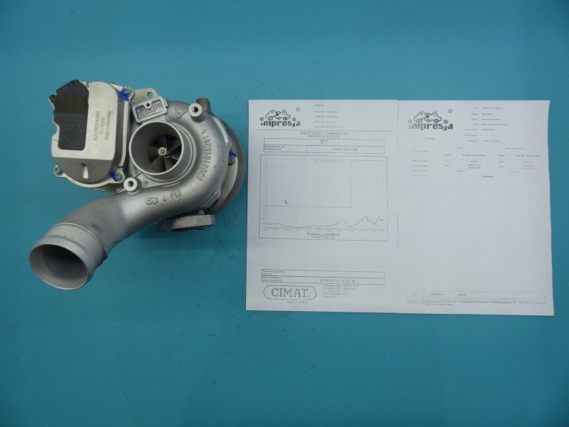 Turbosprężarka Regenerowana Audi A6 C6 BV50-0055, 53049700055 2.7 tdi 163KM
