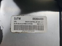 Komputer Sterownik silnika 09364499 Opel Zafira A 1.6 16V