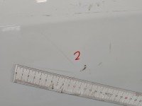 Drzwi przód lewe Renault Clio III 3d biały ov369