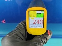 DRZWI PRZÓD LEWE KIEROWCY Peugeot 206 2d niebieski kmf