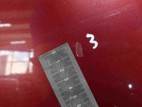 Maska przednia Fiat Doblo I 01-10 bordowy