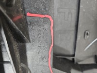 Osłona ZAŚLEPKA PLASTIK Land rover range Evoque I 11-18 BJ3221123AE