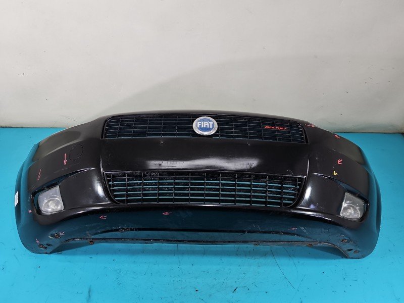 Zderzak przód Fiat Grande Punto czarny Zderzak przód Fiat Grande Punto czarny