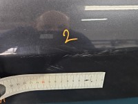 Drzwi tył lewe Renault Megane III kombi 5d czarny TEB66